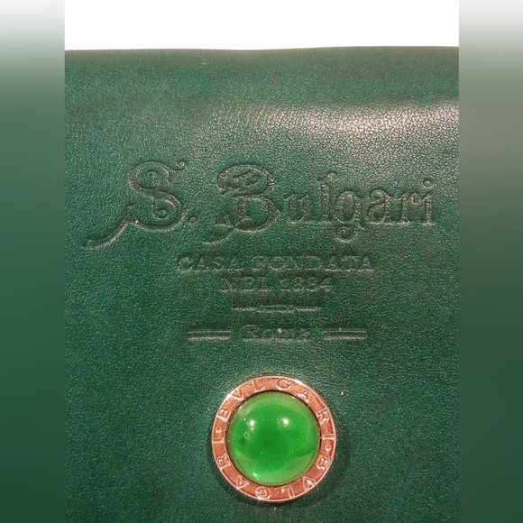 BVLGARI Calfskin Leather Long Vintage Wallet - Picture 3 of 15